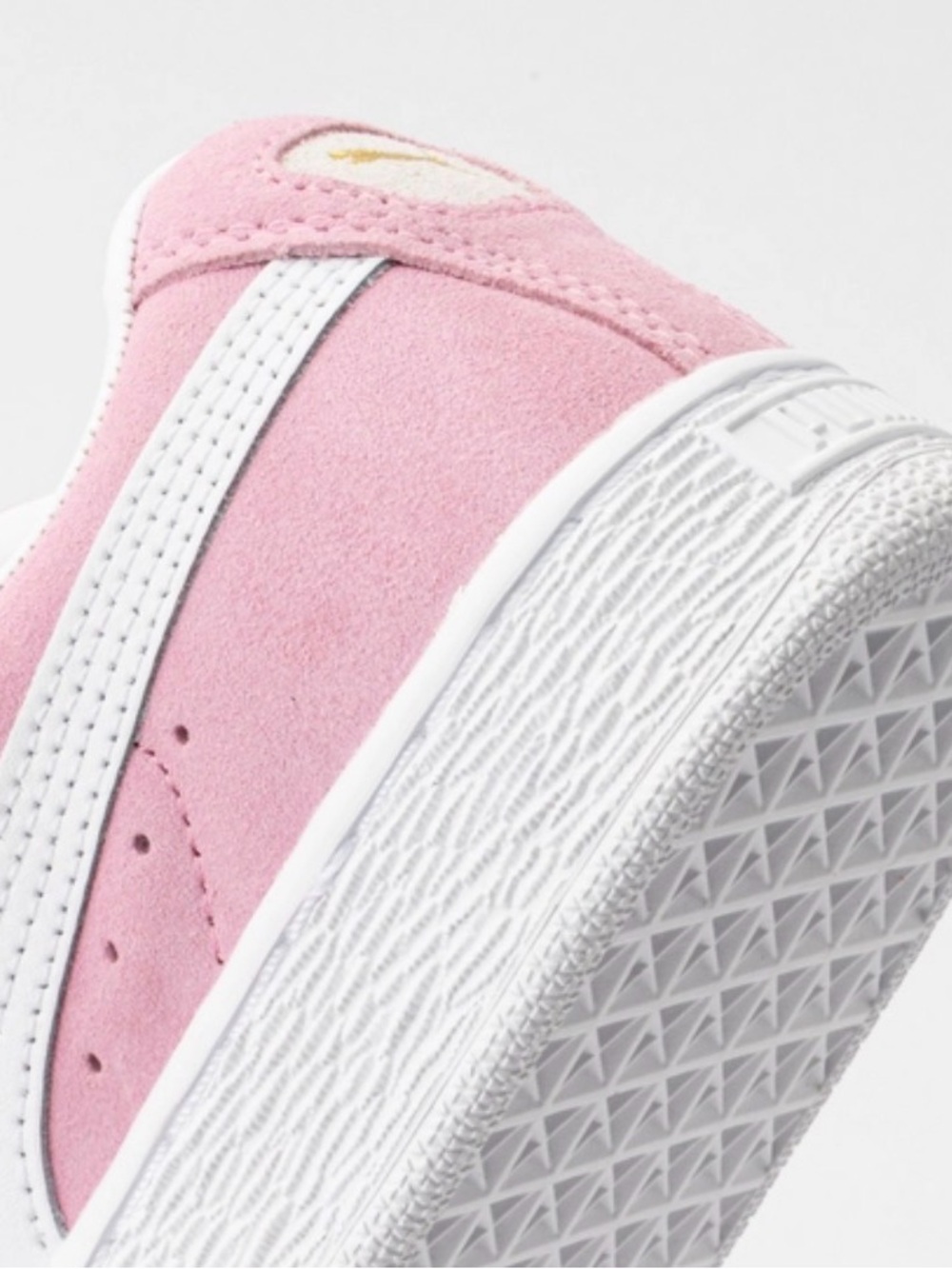 NIB[ PUMA] Suede XL Pink Sneakers Tennis Shoes Mauved Out/White Womens 8.5 / Y 7 - Picture 4 of 15